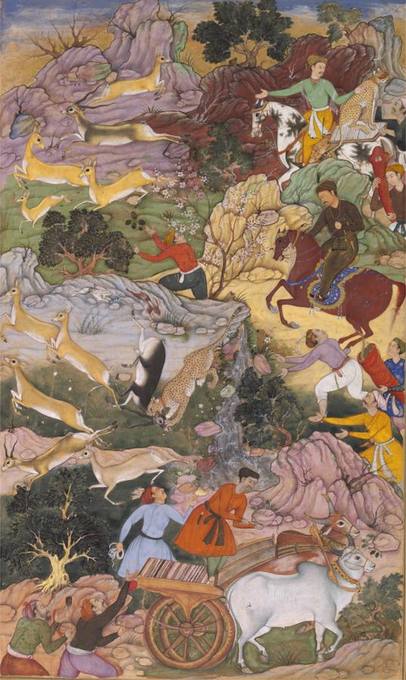 The imperial cheetah hunt, complete folio